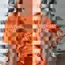 Small Yam Cozy Vibes Orange Comfort Color Graphic Tee