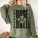 2X Military CUSTOM BASEBALL TEAM & NUMBER | Crew Sweatshirts