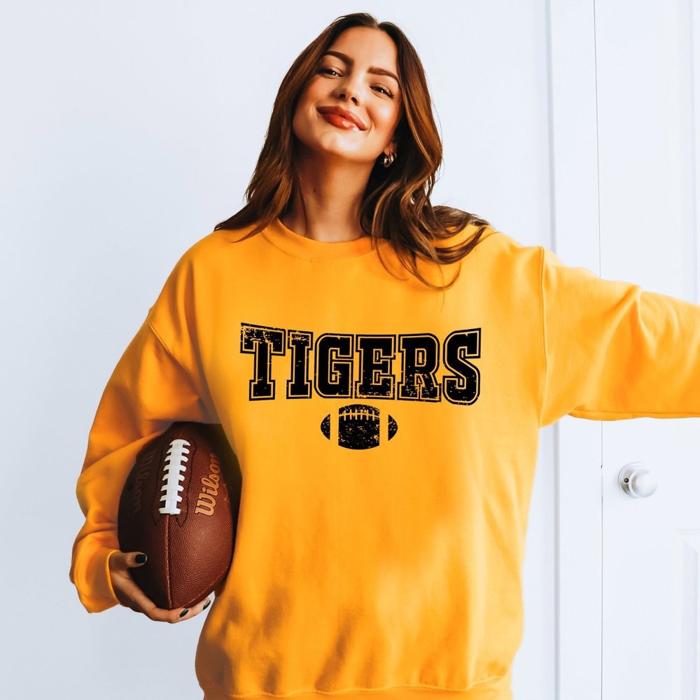 Custom Football Team Crew Sweatshirts