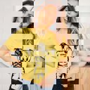 Medium Heather Yellow Custom Sports Player Tees – Personalized Football, Baseball, Softball & Basketball