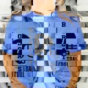  Custom Team Name & Number Sports Tee – Bella