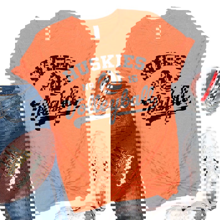 Custom Team Name & Number Sports Tee – Bella