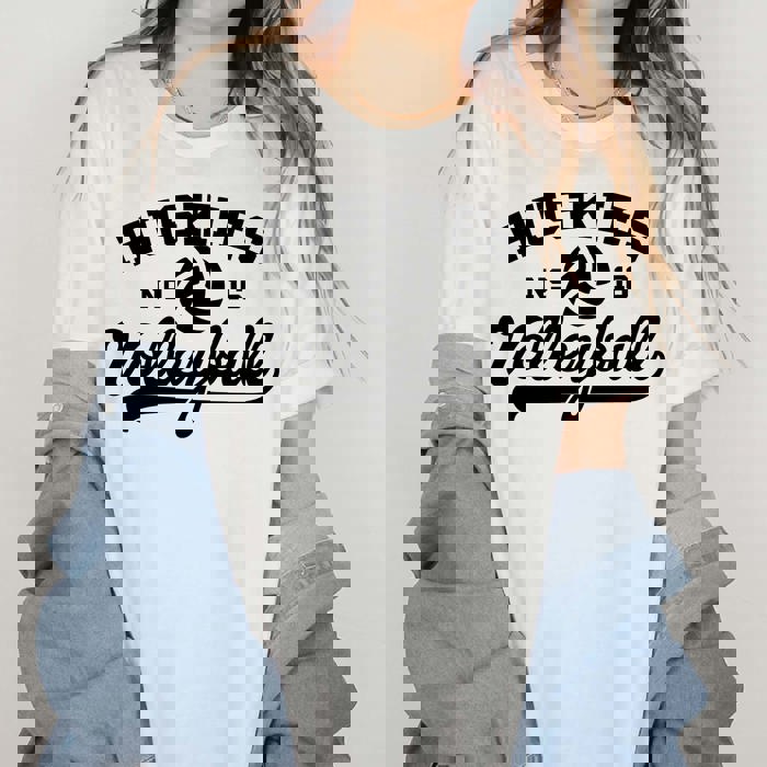Custom Team Name & Number Sports Tee – Bella