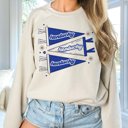 2X Sand Custom Team Pennant | Crew Sweatshirts