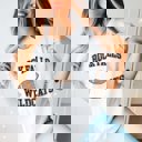 Small White Custom Vintage Football Team Bella Graphic Tee