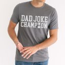 Large Asphalt Dad Joke Champion Graphic Graphic Tee