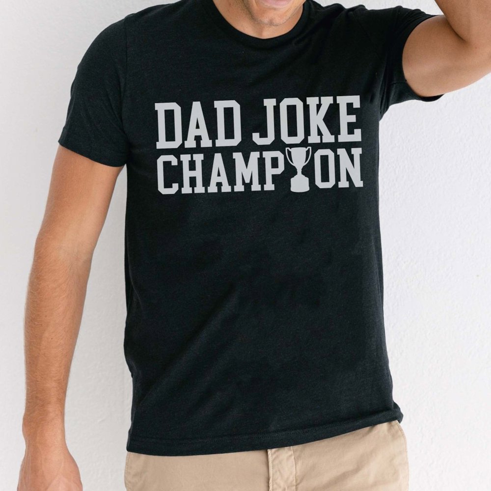 Dad Joke Champion Graphic Graphic Tee