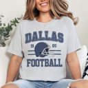 2X Solid Athletic Dallas Football Bella Graphic Tee