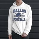  Dallas Football Graphic Hoodie