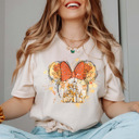 Small Natural Enchanted Pumpkin Patch | Magical Fall Vacation Graphic Tees | Bella