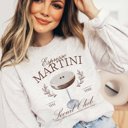 Medium Ash Espresso Martini Social Club Crew Sweatshirt