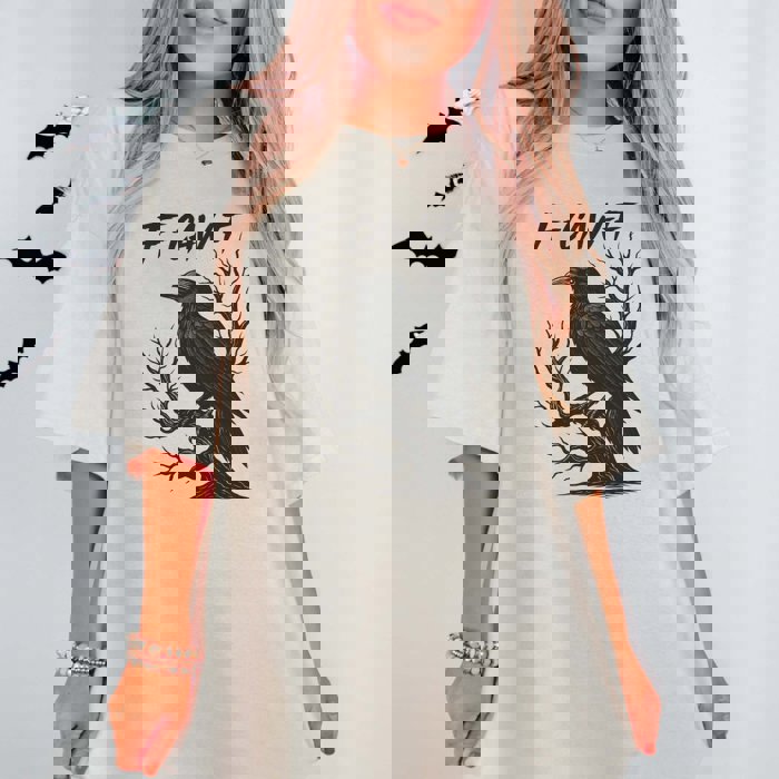 F-Caw-F Comfort Color Graphic Tee