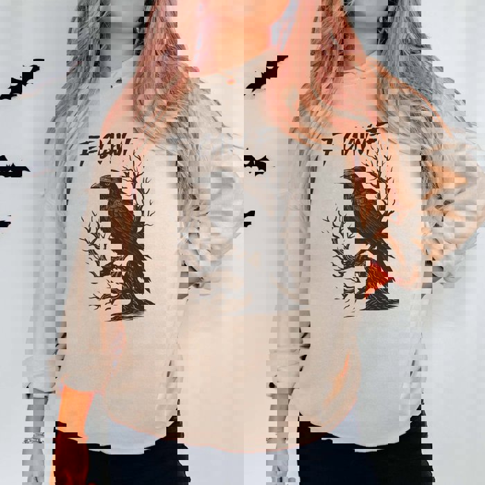 F-Caw-F Graphic Sweatshirt