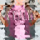  Fall Bold Tall Letter Comfort Color Graphic Tee