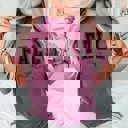 2X Berry Fall Bow Comfort Color Graphic Tee