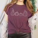Small Heather Maroon Fall Pumpkin Patch Cozy Bella Canvas Tees | Farm Fresh Pumpkins, Good Vibes, Hello Pumpkin & Autumn Sunflower Shirts