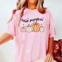 2X Blossom Fall Vibes Cozy Comfort Colors Graphic Tees | Pumpkin Everything, Hello Pumpkin Retro, Pumpkin Cherries & Wicked Autumn Shirts