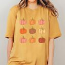 Small Mustard Fall Vibes Cozy Comfort Colors Graphic Tees | Pumpkin Everything, Hello Pumpkin Retro, Pumpkin Cherries & Wicked Autumn Shirts