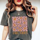 Large Pepper Fall Vibes Cozy Comfort Colors Graphic Tees | Pumpkin Everything, Hello Pumpkin Retro, Pumpkin Cherries & Wicked Autumn Shirts