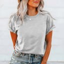 2X Ash Favorite Soft Heather Bella Tee