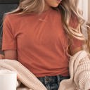 2X Heather Clay Favorite Soft Heather Bella Tee