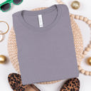 Large Storm Favorite Soft Solid Cotton Bella Tee