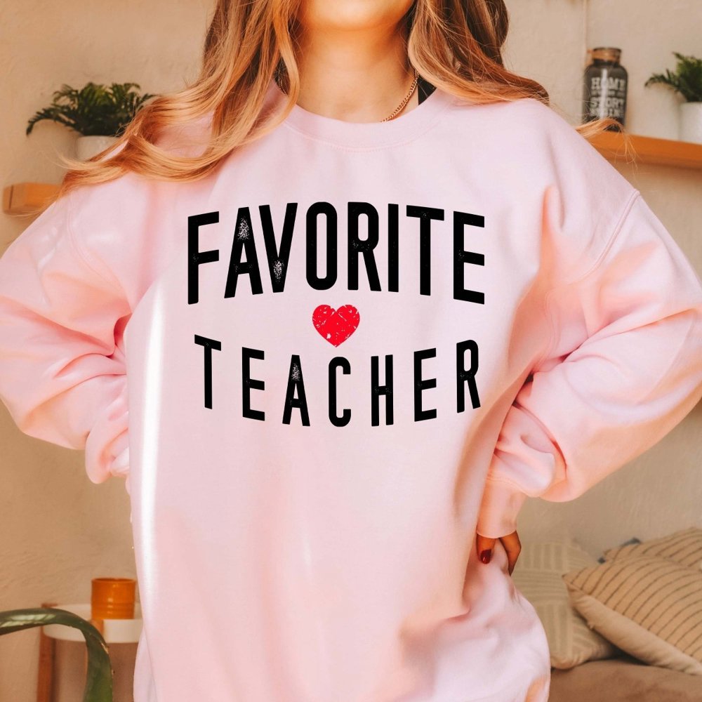 Favorite Teacher Bella Soft Crew Sweatshirt