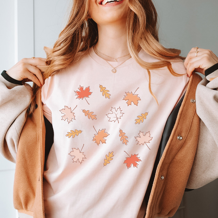 Feels Like Fall | Hello Fall | Hello Autumn | Fall Breeze Crunchy Leaves | Fall Vibes | Bella Graphic Tees