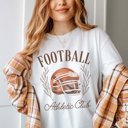  Football Athletic Club Comfort Color Tee