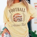 2X Butter Football Athletic Club Comfort Color Tee