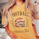 2X Mustard Football Athletic Club Comfort Color Tee