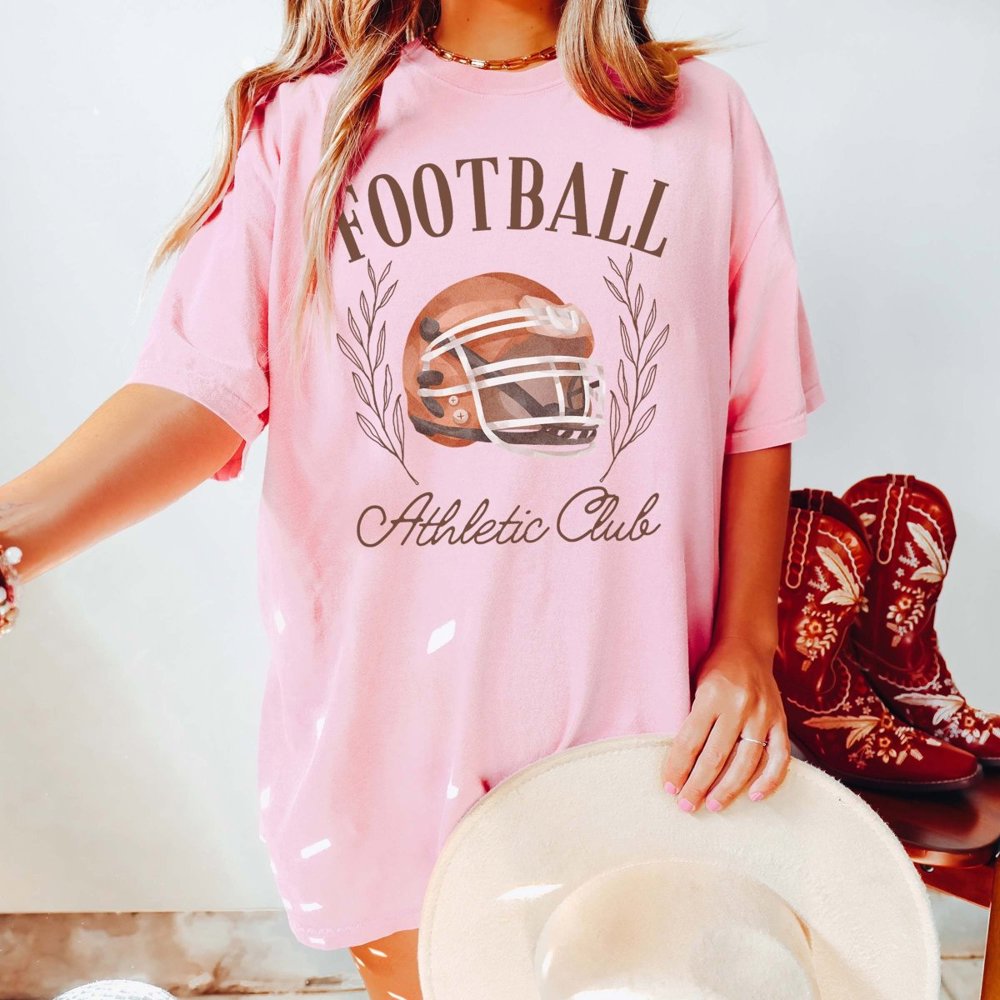 Football Athletic Club Comfort Color Tee