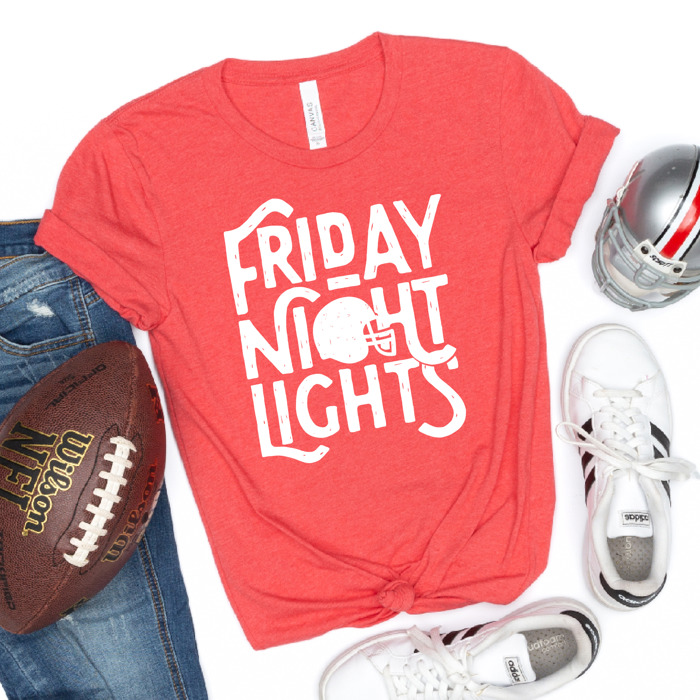 Friday Night Lights Football Tees – Bella Collection