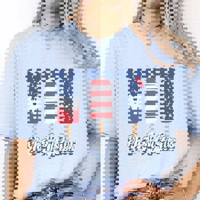 Oh My Stars Popsicles Bella Graphic Tee