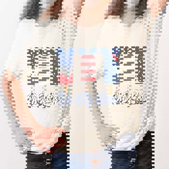 Oh My Stars Popsicles Bella Graphic Tee