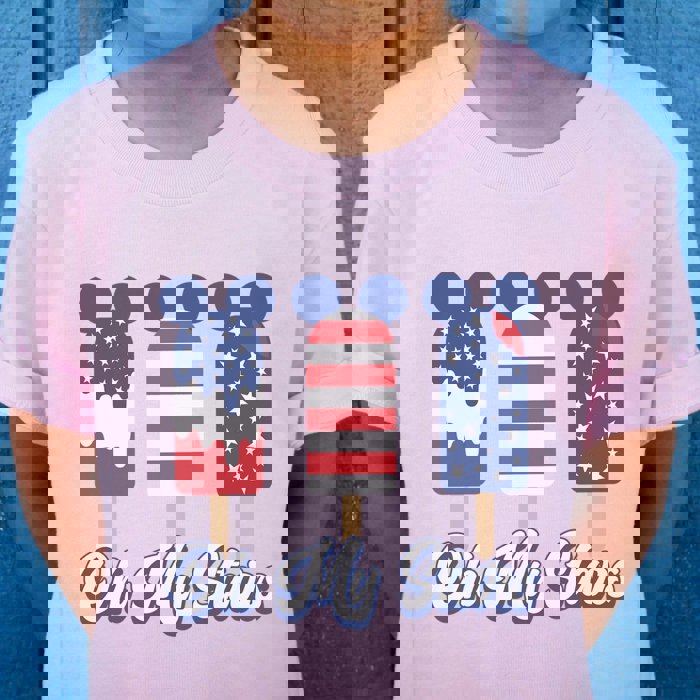 Oh My Stars Popsicles Bella Graphic Tee