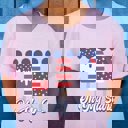 Small Pink Oh My Stars Popsicles Bella Graphic Tee