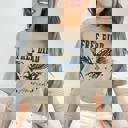 2X Khaki Free Bird America Comfort Color Tee