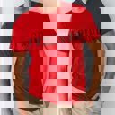 2X Red Freedom Flag Graphic Tee