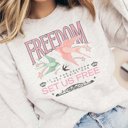 Large Ash Freedom Set us Free Crew Sweatshirt