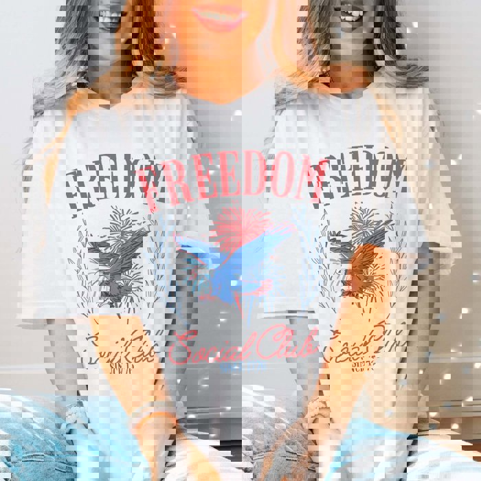 Freedom Social Club Comfort Color Tee