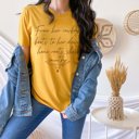 Large Heather Mustard From Her Cowboy Boots Tee