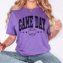  Game Day Baseball And Stars Tee