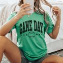 2X Heather Kelly Game Day Baseball And Stars Tee