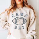  Game Day Leopard Football Sweatshirt