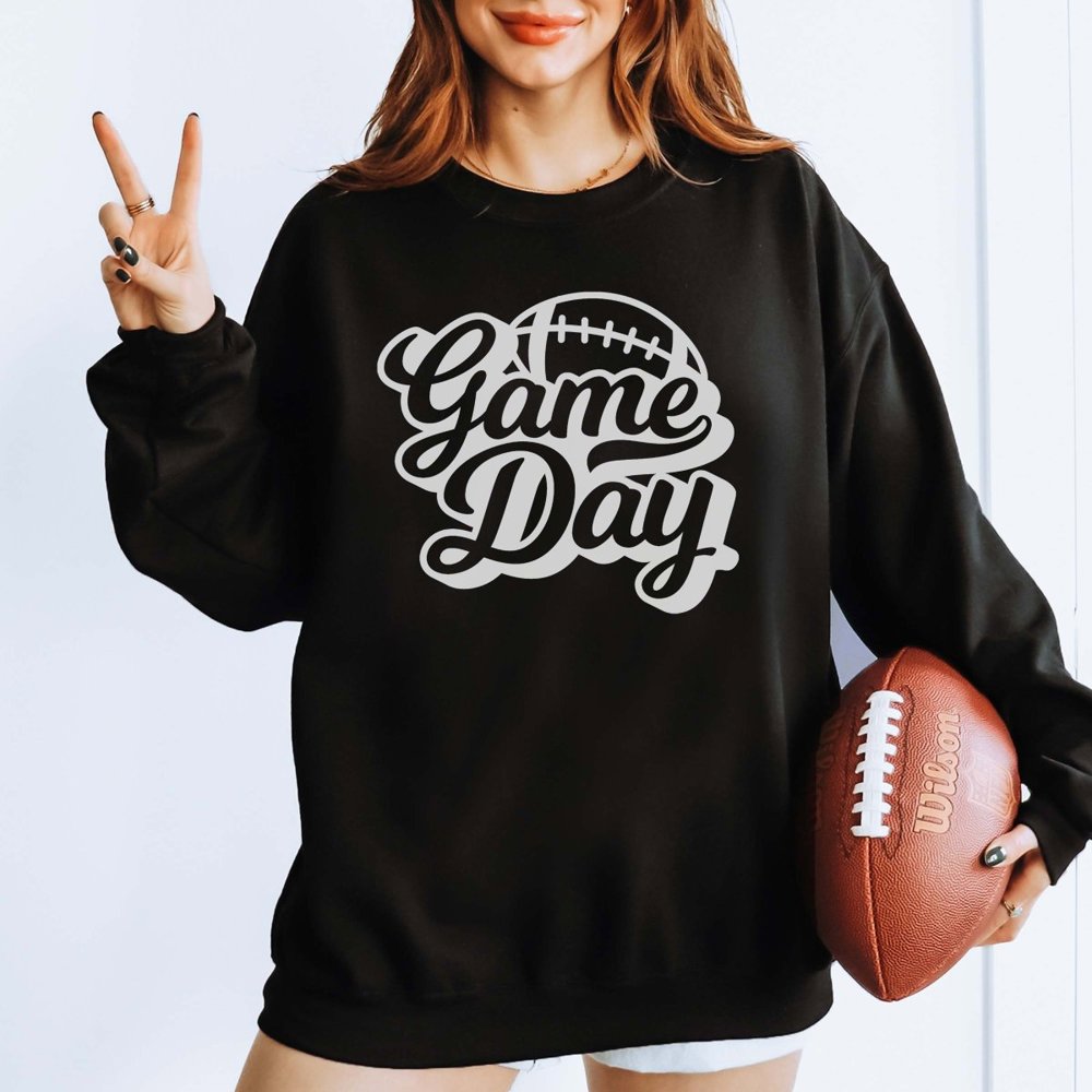 Game Day Script Football Sweatshirt