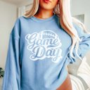 2X Light Blue Game Day Script Football Sweatshirt