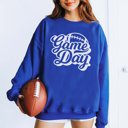 2X Royal Game Day Script Football Sweatshirt