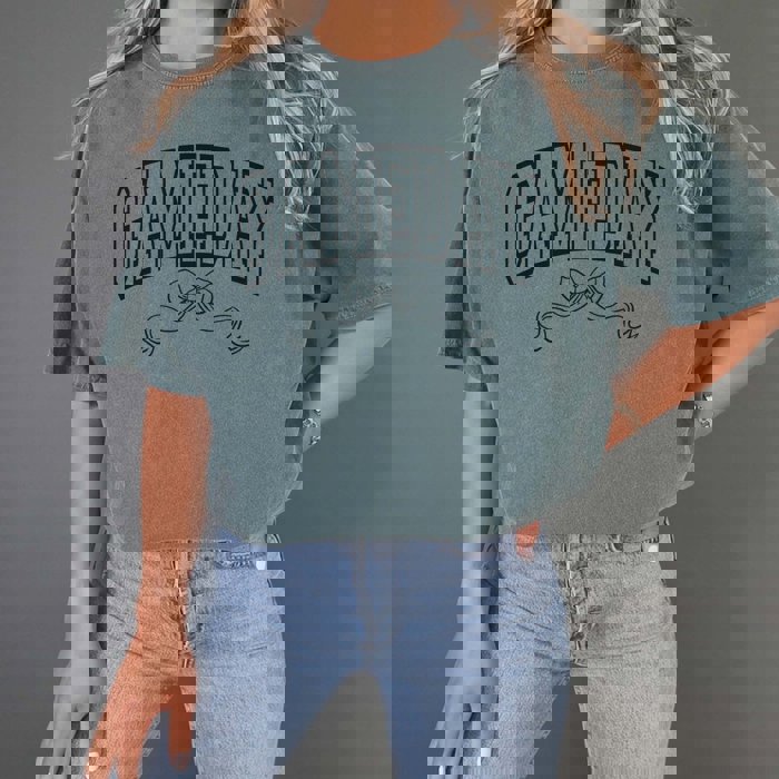 Gameday Bow Comfort Color Tee