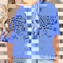 Medium Flo Blue Gameday Bow Comfort Color Tee